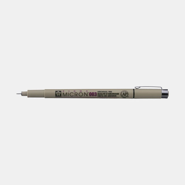 Pigma micron Fineliner Svart - 003 - 1 - Sakura - Tidformera