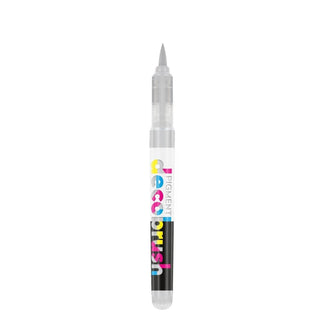 Pigment Decobrush - Cool grey 1 427U från Karin - Grå penselpenna utan lock - Tidformera