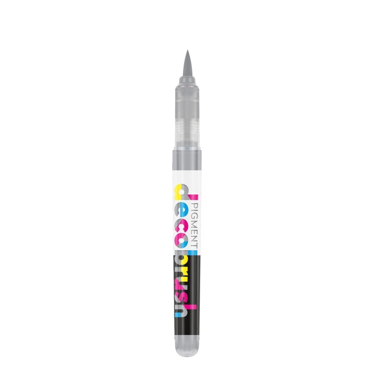 Pigment Decobrush - Cool grey 2 428U från Karin - Grå penselpenna utan lock - Tidformera