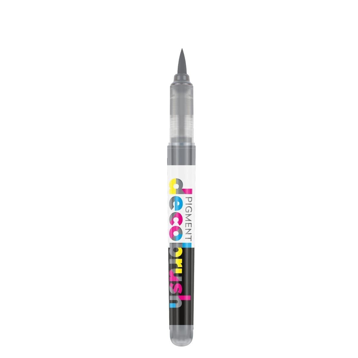 Pigment Decobrush - Cool grey 3 429U från Karin - Grå penselpenna utan lock - Tidformera