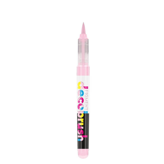 Pigment Decobrush - Pastel pink 2365U från Karin - Rosa penselpenna utan lock - Tidformera