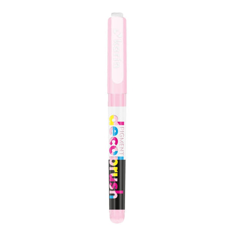 Pigment Decobrush - Pastel pink 2365U från Karin - Rosa penselpenna med lock - Tidformera