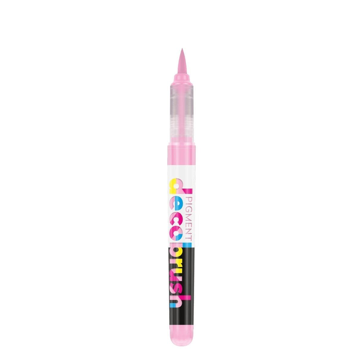 Pigment Decobrush - Pink 231U från Karin - Rosa penselpenna utan lock - Tidformera