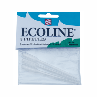Pipetter 3 - pack Ecoline - 1 - Royal Talens - Tidformera