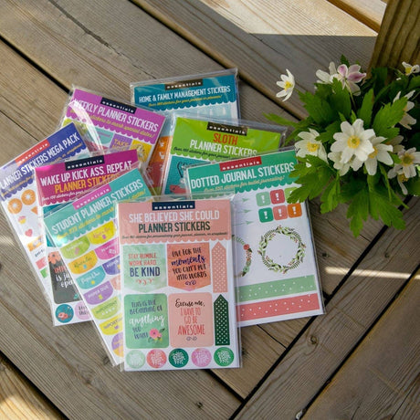 Planner stickers Kalenderstickers - Health and fitness - 2 - Peter Pauper Press - Tidformera