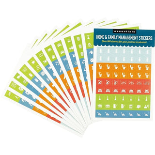 Planner stickers Kalenderstickers - Home & family management stickers - 1 - Peter Pauper Press - Tidformera