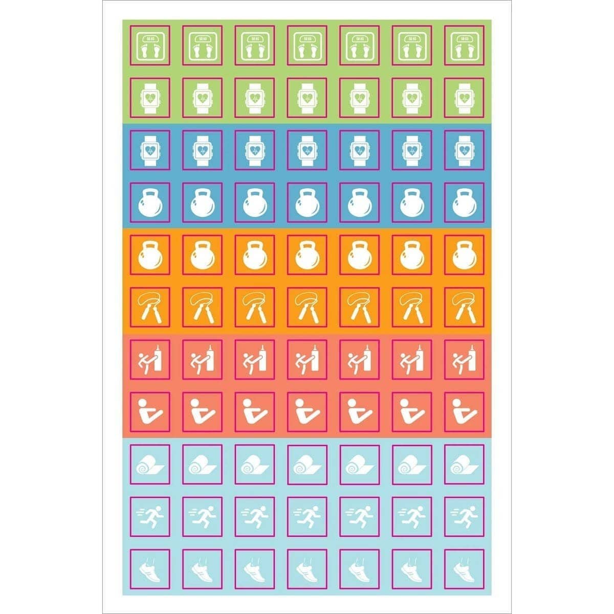 Planner stickers Kalenderstickers - Home & family management stickers - 12 - Peter Pauper Press - Tidformera