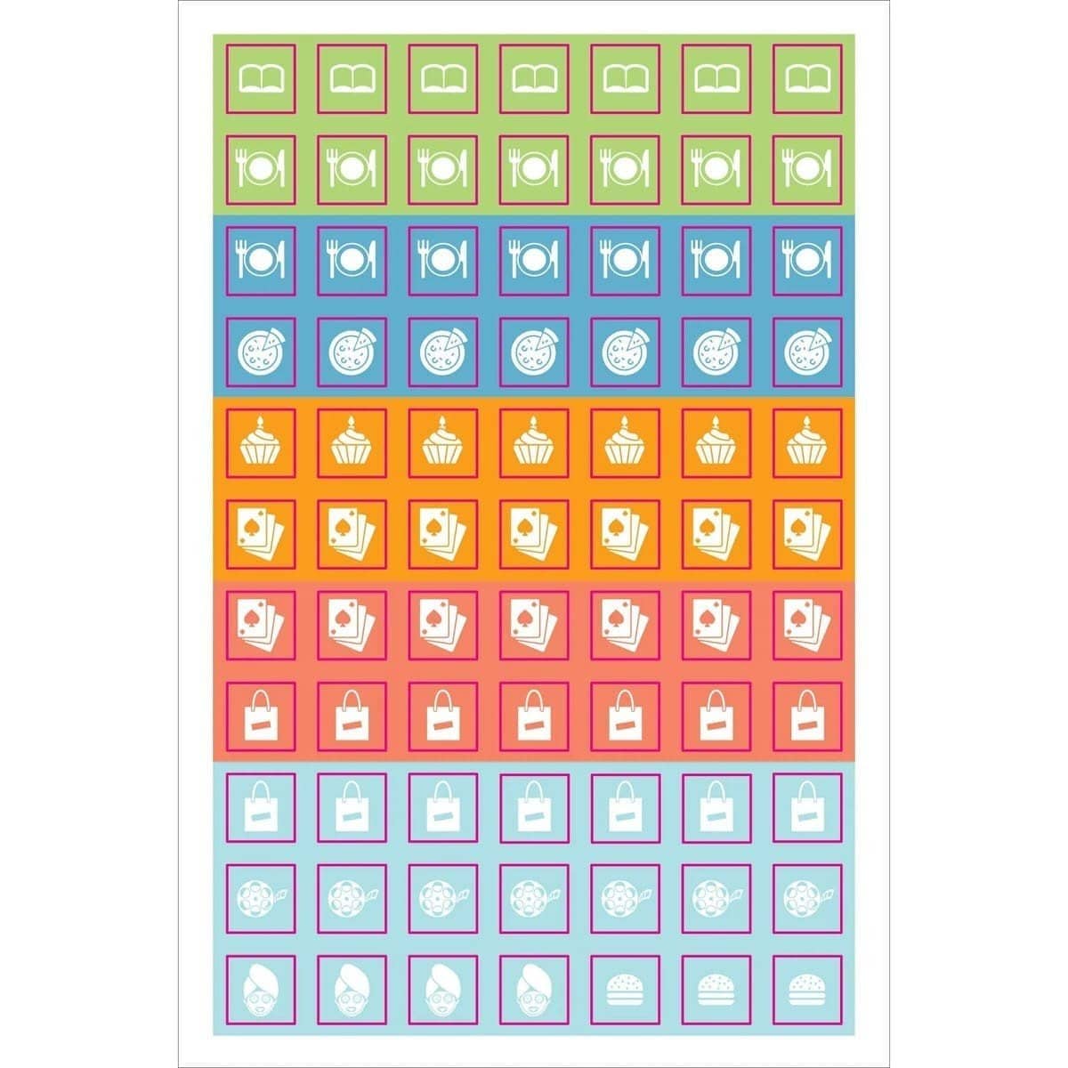 Planner stickers Kalenderstickers - Home & family management stickers - 9 - Peter Pauper Press - Tidformera