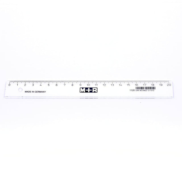 Plastlinjal 20 cm M+R - 1 - M+R - Tidformera