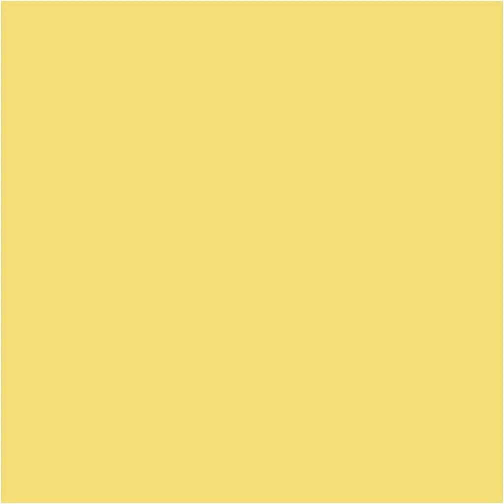 Plus Color Hobbyfärg - Akrylfärg 60 ml Matt - Primrose Yellow - 2 - Creative Company - Tidformera
