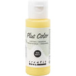 Plus Color Hobbyfärg - Akrylfärg 60 ml Matt - Primrose Yellow från Creative Company.  En flaska med gul färg. - Tidformera