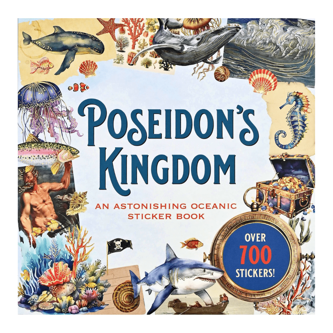 Poseidon's Kingdom - Sticker book - 1 - Peter Pauper Press - Tidformera