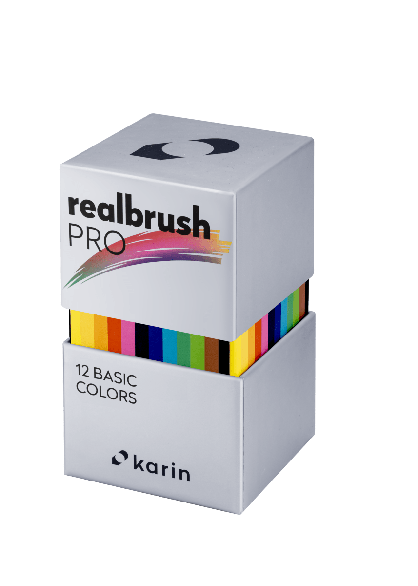 Realbrush PRO 12 - pack - Basic colors - 3 - Karin - Tidformera