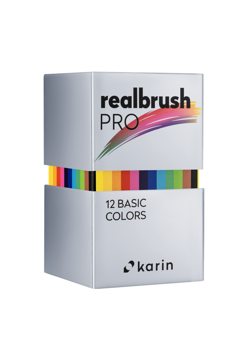 Realbrush PRO 12 - pack - Basic colors - 4 - Karin - Tidformera