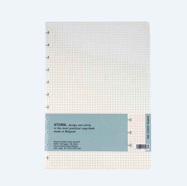 Refill Atoma Notebook A4 - Rutat - från Atoma - Tidformera