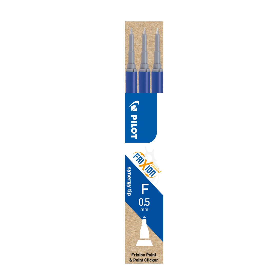 Refill FriXion Point F 0,5 Blå 3 - pack - 1 - Pilot - Tidformera