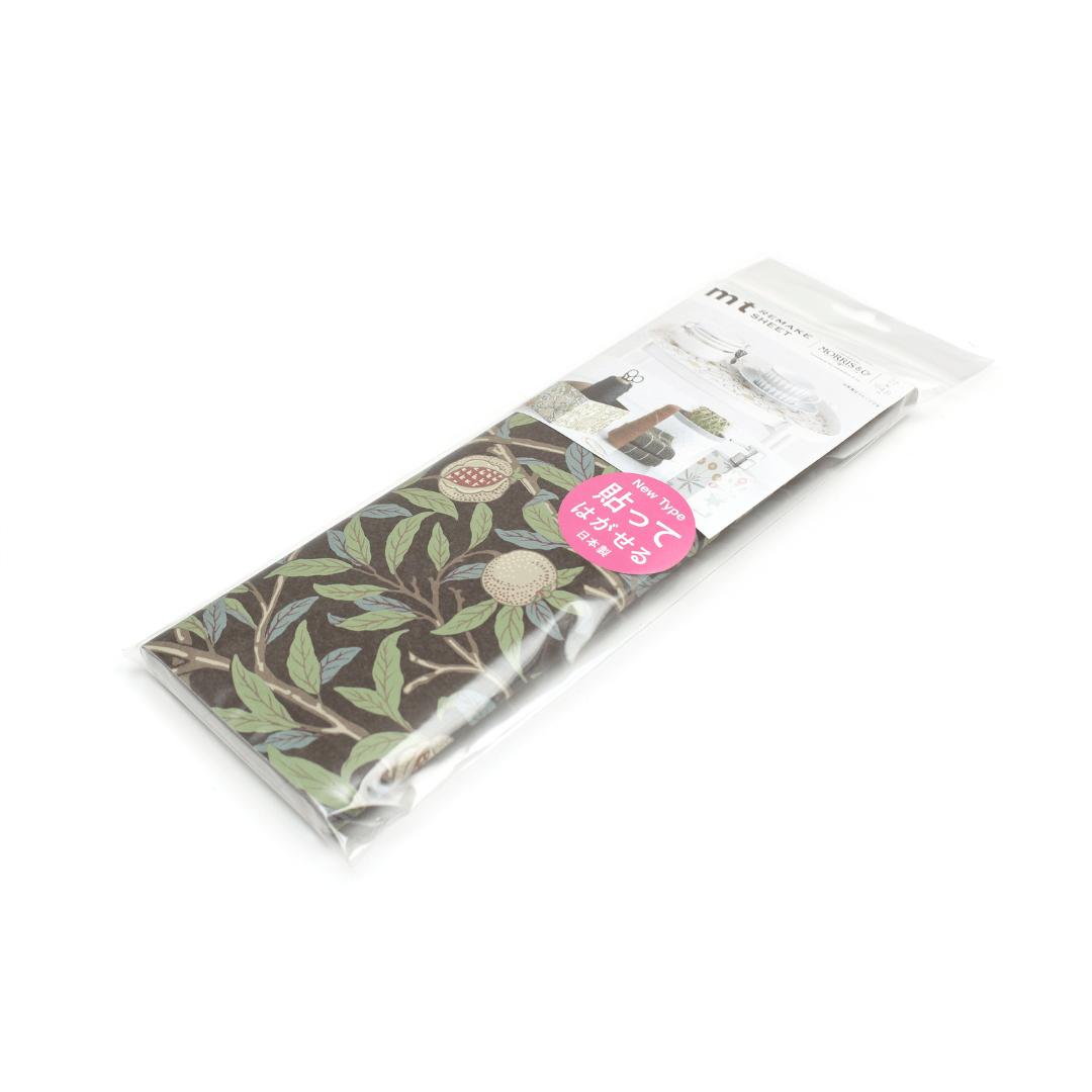 Remake sheet - Morris & Co - Bird & Pomegranate - 2 - MT masking tape - Tidformera