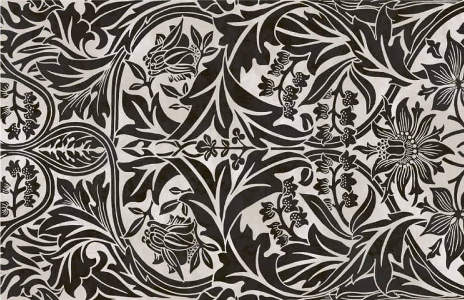 Remake sheet - Morris & Co - Bluebell - 3 - MT masking tape - Tidformera