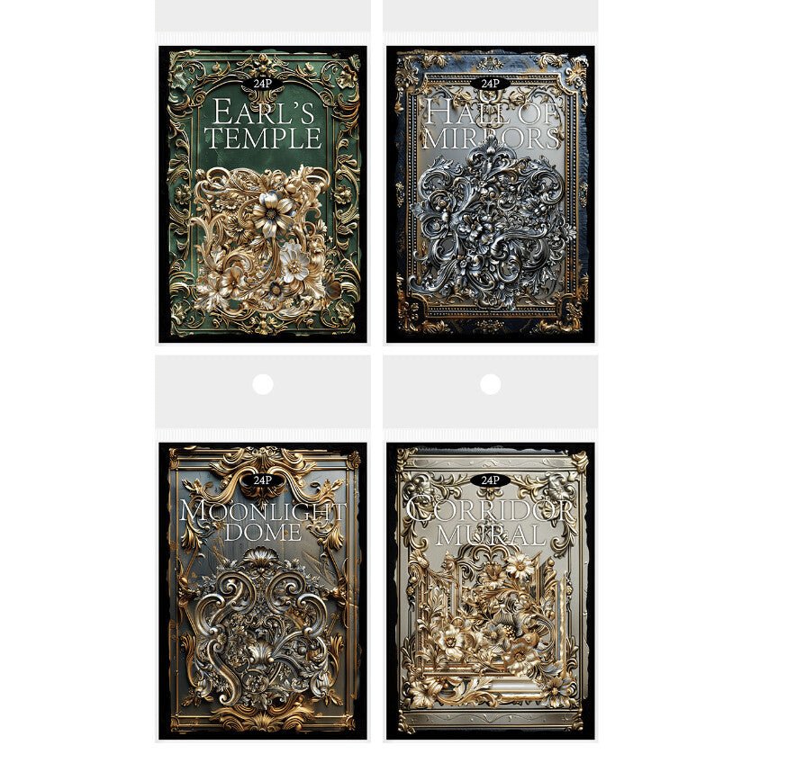 Retro Baroque Art sticker - Corridor Mural - 5 - Other - Tidformera