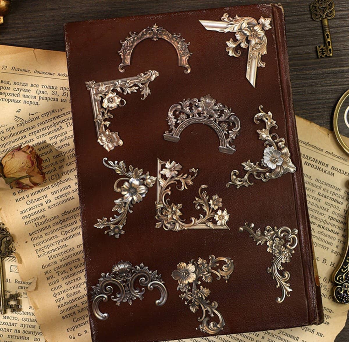 Retro Baroque Art sticker - Earl's Temple - 4 - Other - Tidformera