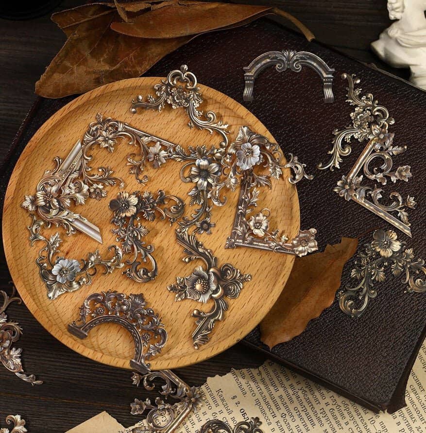 Retro Baroque Art sticker - Hall of Mirrors - 2 - Other - Tidformera