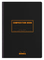 Rhodia Skrivhäfte - Composition book - A5 Svart - Linjerad från Rhodia - Svart skrivhäfte - Tidformera
