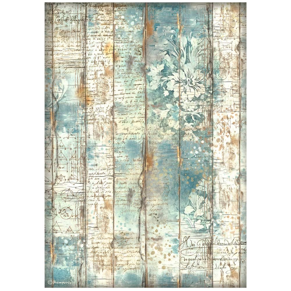 Rice Paper A4 - Alterego - 6 - pack - 6 - Stamperia - Tidformera