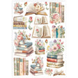 Rice Paper A4 - Books - 1 - Stamperia - Tidformera