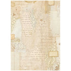 Rice Paper A4 - Cozy Family - Books Scraps - 1 - Stamperia - Tidformera