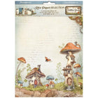 Rice Paper A4 - Hidden Grove - 6 - pack - 1 - Stamperia - Tidformera