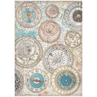 Rice Paper A4 - Venice City of Art - Zodiac - 1 - Stamperia - Tidformera