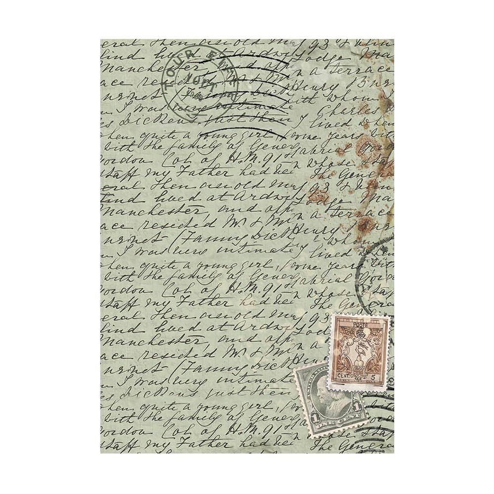 Rice Paper A6 - Alterego - 8 - pack - 3 - Stamperia - Tidformera