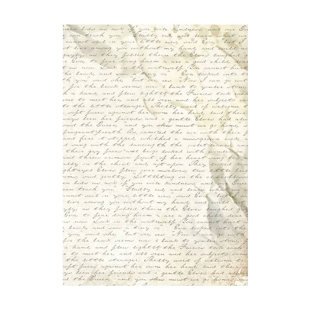 Rice Paper A6 - Art of Travelling - 8 - pack - 3 - Stamperia - Tidformera