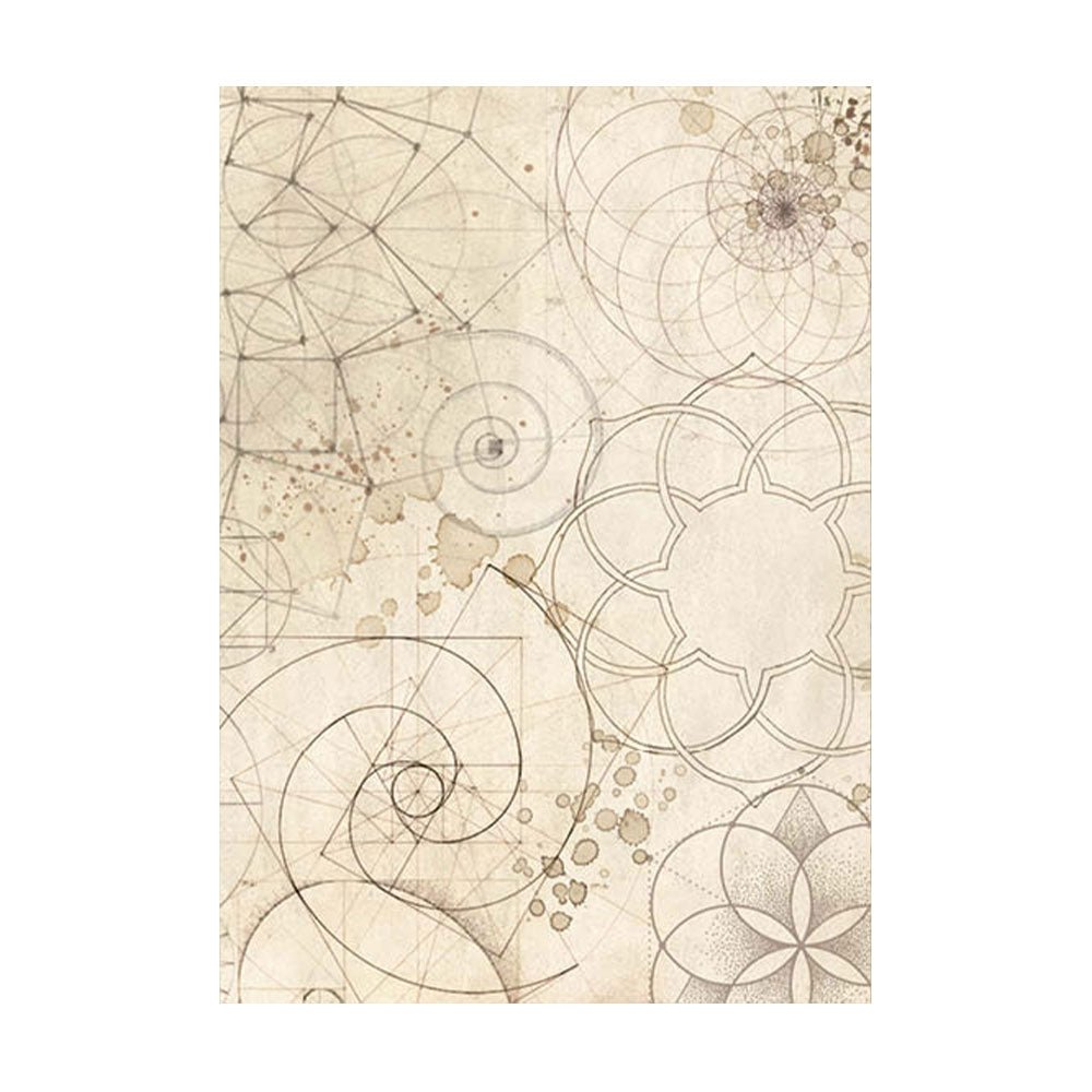 Rice Paper A6 - Forest - 8 - pack - 8 - Stamperia - Tidformera