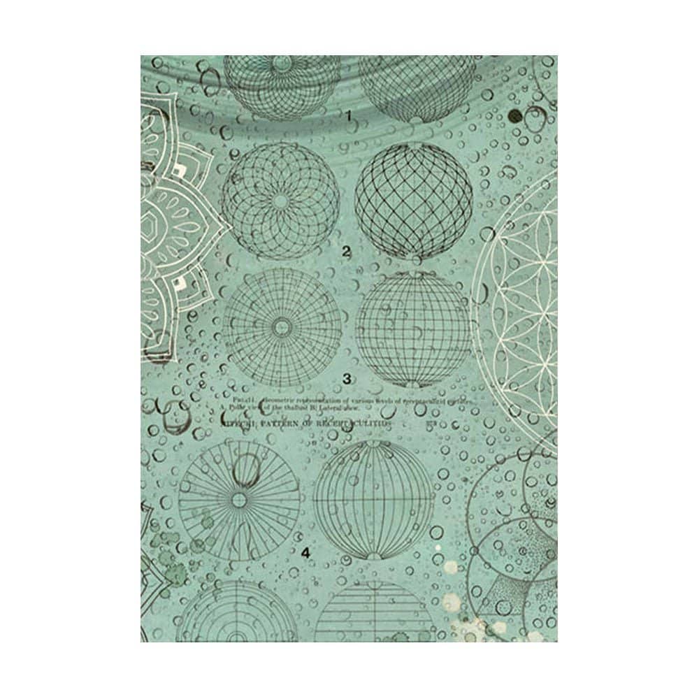 Rice Paper A6 - Forest - 8 - pack - 6 - Stamperia - Tidformera