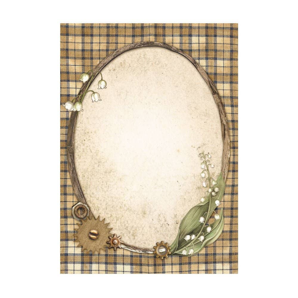 Rice Paper A6 - Hidden Grove - 8 - pack - 6 - Stamperia - Tidformera