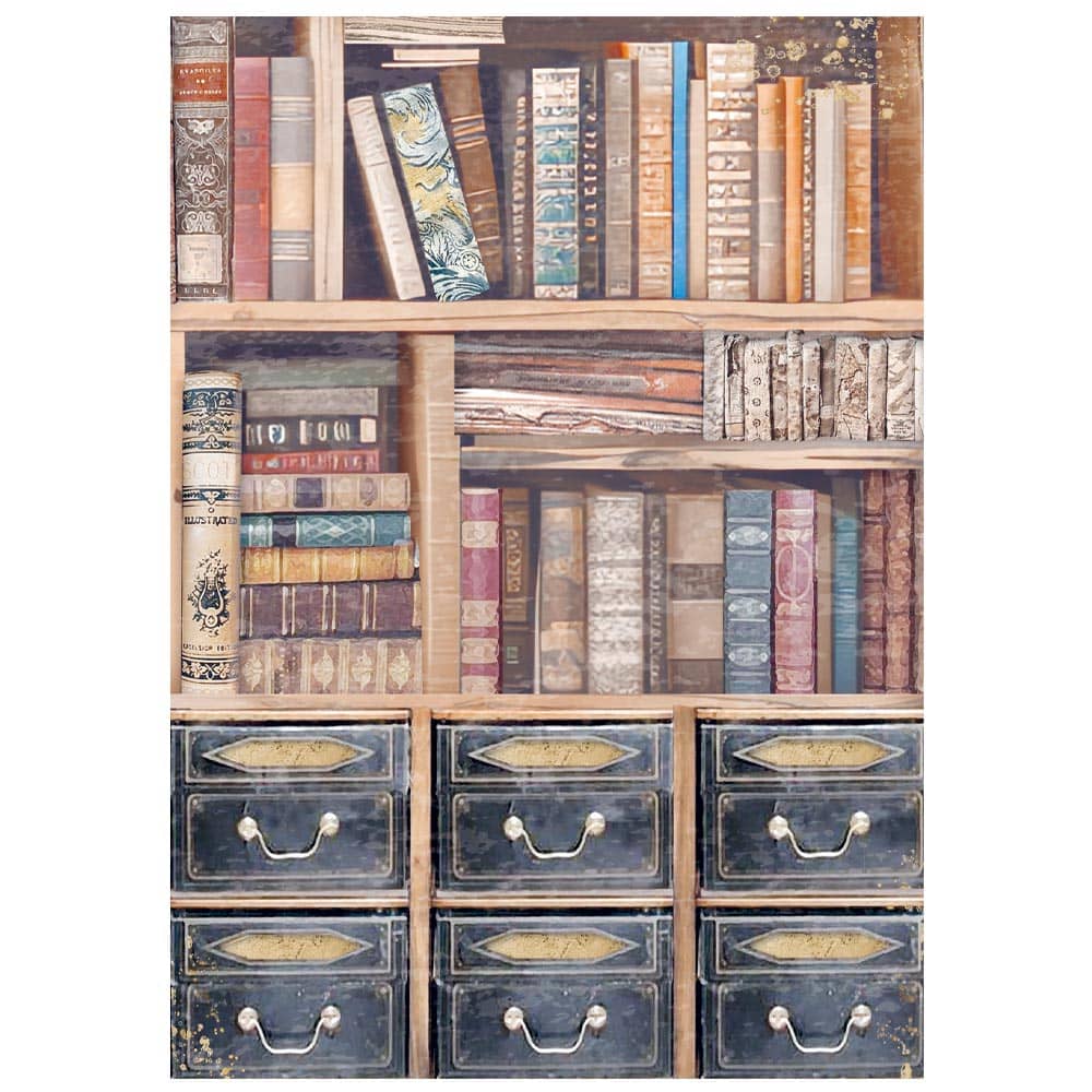 Rice Paper A6 - Venice City of Art - 8 - pack - 3 - Stamperia - Tidformera