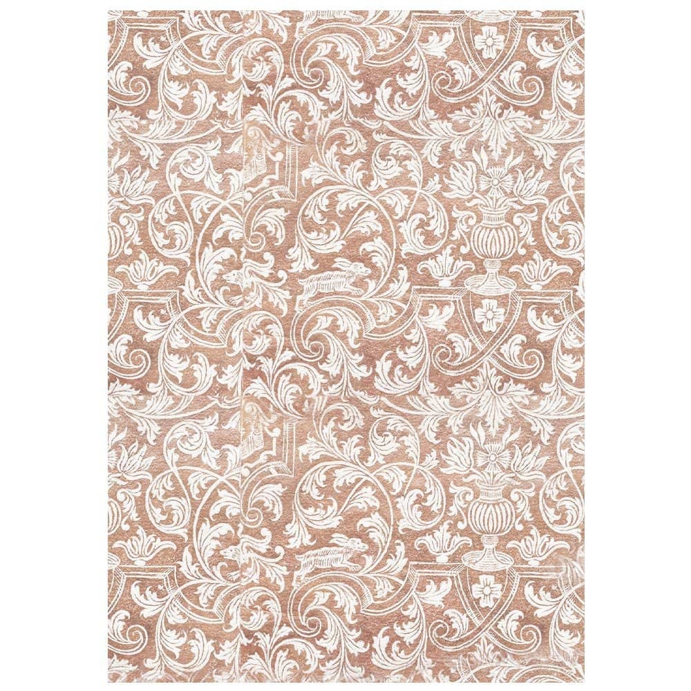 Rice Paper A6 - Venice City of Art - 8 - pack - 7 - Stamperia - Tidformera