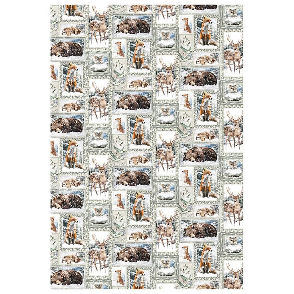 Rice Paper Art set - A4 - 4 - pack - Forest Tales - 4 - Ciao Bella - Tidformera