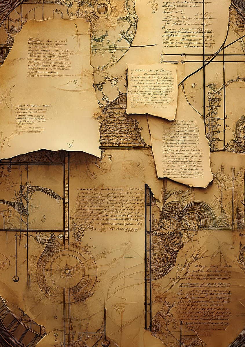 Rice Paper Art set - A5 - 8 - pack - Codex - 3 - Ciao Bella - Tidformera