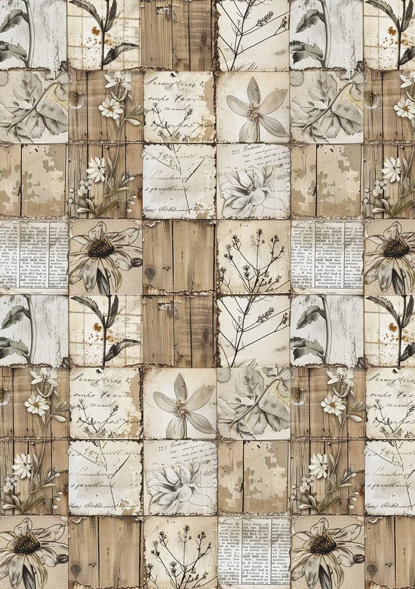 Rice Paper Art set - A5 - 8 - pack - Codex - 2 - Ciao Bella - Tidformera