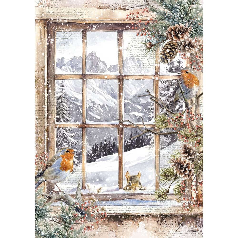 Rice Paper Art set - A5 - 8 - pack - Forest Tales - 2 - Ciao Bella - Tidformera