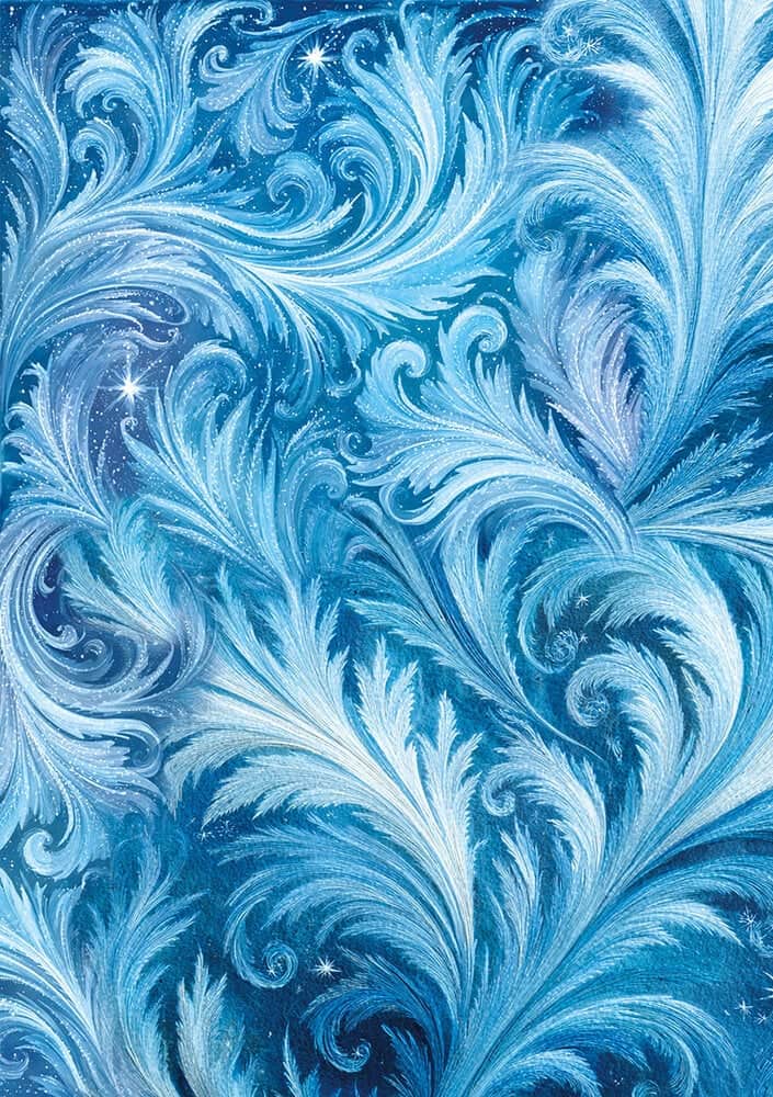 Rice Paper Art set - A5 - 8 - pack - Frozen land - 8 - Ciao Bella - Tidformera