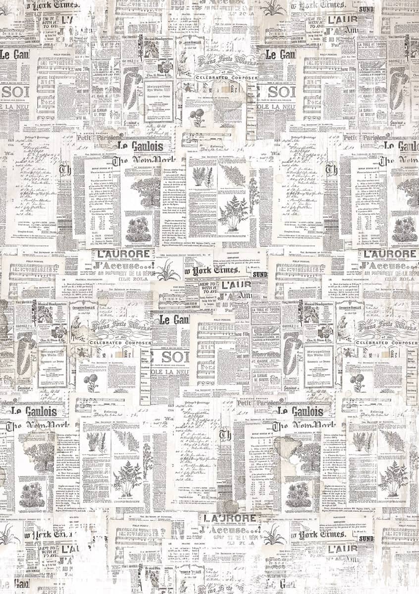 Rice Paper Art set - A5 - 8 - pack - Secret Garden - 9 - Ciao Bella - Tidformera