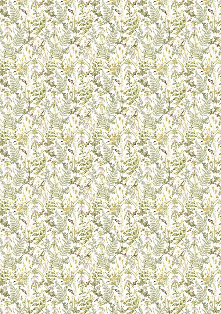 Rice Paper Art set - A5 - 8 - pack - Secret Garden - 8 - Ciao Bella - Tidformera