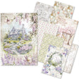 Rice Paper Art set - A5 - 8 - pack - Secret Garden - 1 - Ciao Bella - Tidformera