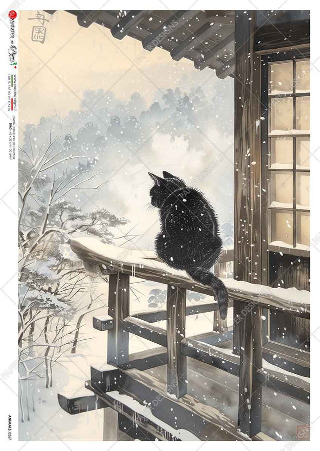 Rice Paper Decoupage - A5 - Animals 0267 - 1 - Paper Designs - Tidformera