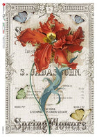 Rice Paper Decoupage - A5 - Flowers 0356 - 1 - Paper Designs - Tidformera