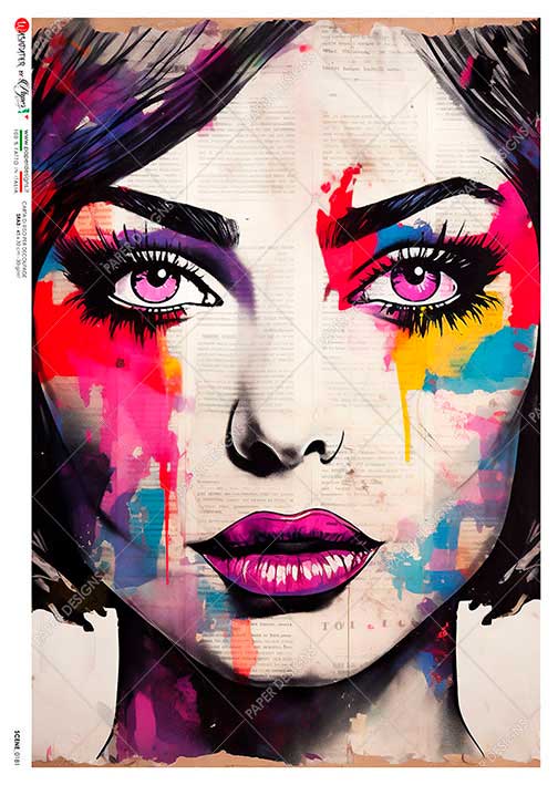 Rice Paper Decoupage - A5 - Scene 0181 - 1 - Paper Designs - Tidformera