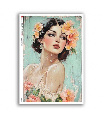 Rice Paper Decoupage - A5 - SCENE 0224 - 1 - Paper Designs - Tidformera